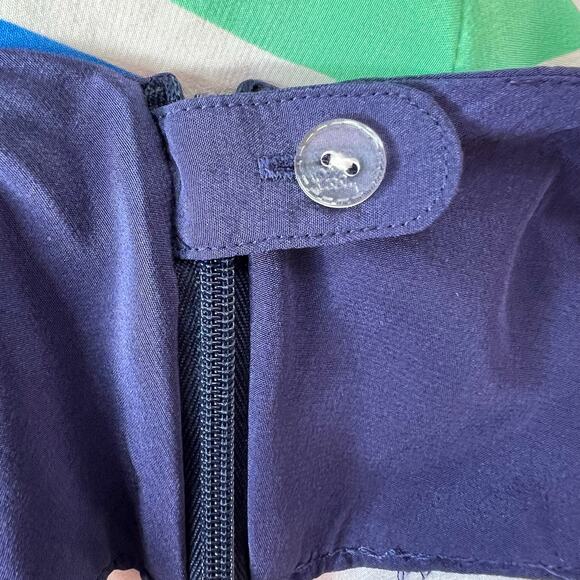 Lilly Pulitzer 100% Silk Chevron Stripe Maxi Skirt Multicolor Women’s Size 8 - Picture 11 of 16